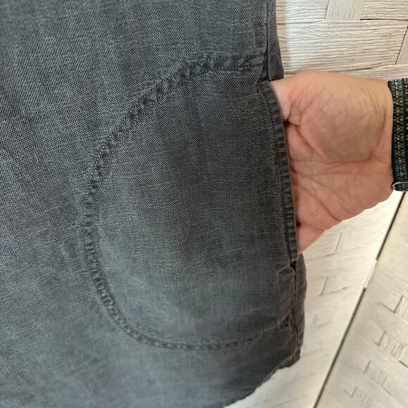 Lucky Brand Charcoal Midi Dress - Picture 4 of 9